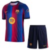 Camisolas FC Barcelona Criança 1º Equipamento Principal 2026-27 Manga Curta Camisolas FC Barcelona Criança 1º Equipamento Principal 2026-27 Manga Curta