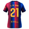 Camisolas FC Barcelona Frenkie de Jong 21 1º Equipamento Principal 2026-27 Manga Curta