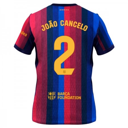 Camisolas FC Barcelona Joao Cancelo 2 1º Equipamento Principal 2026-27 Manga Curta