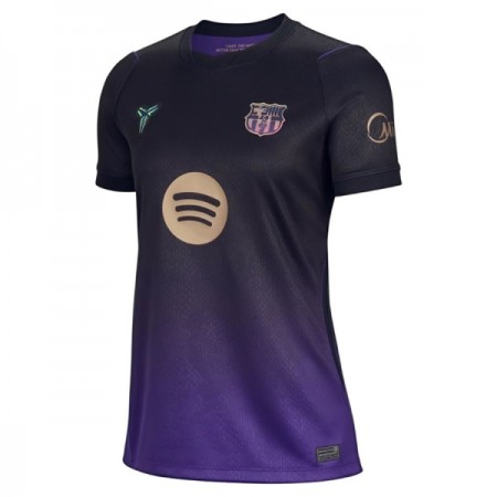Camisolas FC Barcelona Mulher 2º Equipamento Alternativa 2026-27 Manga Curta
