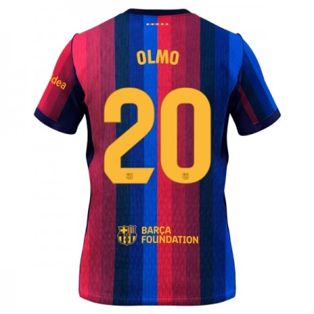 Camisolas FC Barcelona Olmo 20 1º Equipamento Principal 2026-27 Manga Curta Camisolas FC Barcelona Olmo 20 1º Equipamento Principal 2026-27 Manga Curta