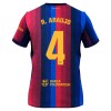 Camisolas FC Barcelona R. Araujo 4 1º Equipamento Principal 2026-27 Manga Curta