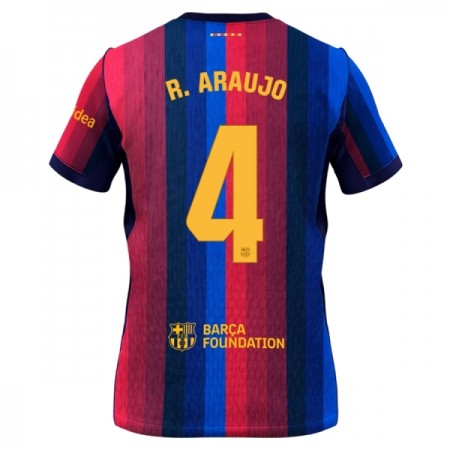 Camisolas FC Barcelona R. Araujo 4 1º Equipamento Principal 2026-27 Manga Curta