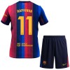 Camisolas FC Barcelona Raphinha 11 Criança 1º Equipamento Principal 2026-27 Manga Curta