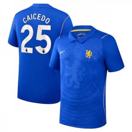 Camisolas Chelsea Caicedo 25 1º Equipamento Principal 2026-27 Manga Curta Camisolas Chelsea Caicedo 25 1º Equipamento Principal 2026-27 Manga Curta
