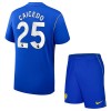 Camisolas Chelsea Caicedo 25 Criança 1º Equipamento Principal 2026-27 Manga Curta