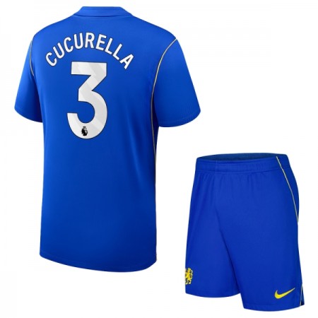 Camisolas Chelsea Cucurella 3 Criança 1º Equipamento Principal 2026-27 Manga Curta