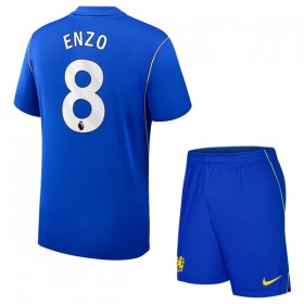 Camisolas Chelsea Enzo 8 Criança 1º Equipamento Principal 2026-27 Manga Curta
