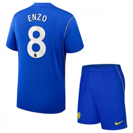 Camisolas Chelsea Enzo 8 Criança 1º Equipamento Principal 2026-27 Manga Curta Camisolas Chelsea Enzo 8 Criança 1º Equipamento Principal 2026-27 Manga Curta