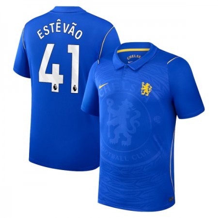 Camisolas Chelsea Estevao 41 1º Equipamento Principal 2026-27 Manga Curta Camisolas Chelsea Estevao 41 1º Equipamento Principal 2026-27 Manga Curta
