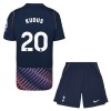 Camisolas Tottenham Hotspur Kudus 20 Criança 2º Equipamento Alternativa 2026-27 Manga Curta Camisolas Tottenham Hotspur Kudus 20 Criança 2º Equipamento Alternativa 2026-27 Manga Curta