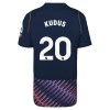 Camisolas Tottenham Hotspur Kudus 20 Criança 2º Equipamento Alternativa 2026-27 Manga Curta