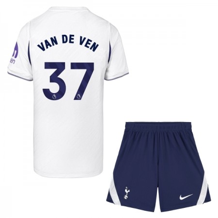 Camisolas Tottenham Hotspur Van De Ven 37 Criança 1º Equipamento Principal 2026-27 Manga Curta Camisolas Tottenham Hotspur Van De Ven 37 Criança 1º Equipamento Principal 2026-27 Manga Curta