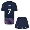 Camisolas Tottenham Hotspur Xavi 7 Criança 2º Equipamento Alternativa 2026-27 Manga Curta