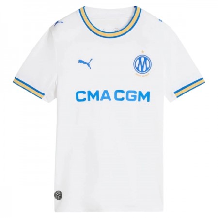 Camisolas Olympique de Marseille 1º Equipamento Principal 2026-27 Manga Curta Camisolas Olympique de Marseille 1º Equipamento Principal 2026-27 Manga Curta