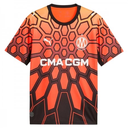 Camisolas Olympique de Marseille 1º Equipamento Principal Laranja 2026-27 Manga Curta Camisolas Olympique de Marseille 1º Equipamento Principal Laranja 2026-27 Manga Curta
