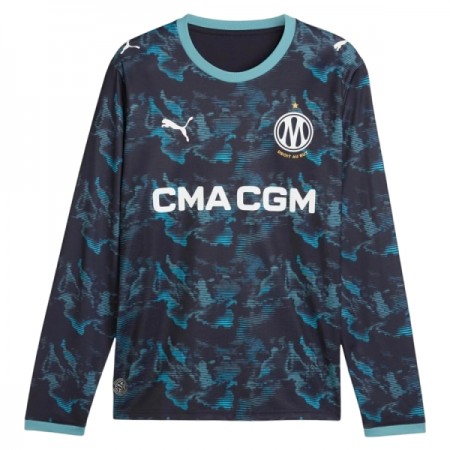 Camisolas Olympique de Marseille 2º Equipamento Alternativa 2026-27 Manga Comprida Camisolas Olympique de Marseille 2º Equipamento Alternativa 2026-27 Manga Comprida