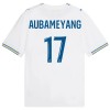 Camisolas Olympique de Marseille Aubameyang 17 1º Equipamento Principal 2026-27 Manga Curta Camisolas Olympique de Marseille Aubameyang 17 1º Equipamento Principal 2026-27 Manga Curta