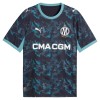 Camisolas Olympique de Marseille Aubameyang 17 2º Equipamento Alternativa 2026-27 Manga Curta