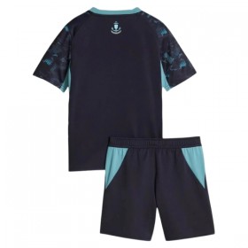 Camisolas Olympique de Marseille Criança 2º Equipamento Alternativa 2026-27 Manga Curta