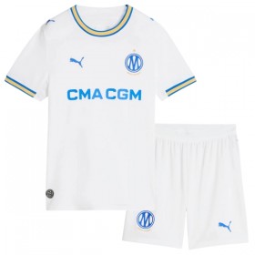 Camisolas Olympique de Marseille Greenwood 10 Criança 1º Equipamento Principal 2026-27 Manga Curta