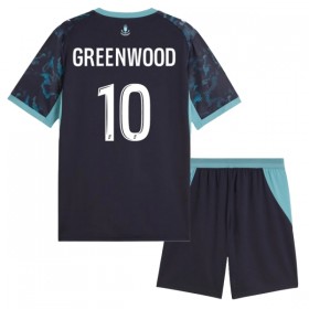 Camisolas Olympique de Marseille Greenwood 10 Criança 2º Equipamento Alternativa 2026-27 Manga Curta