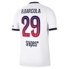Camisolas Paris Saint-Germain Bradley Barcola 29 2º Equipamento Alternativa 2026-27 Manga Curta