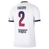 Camisolas Paris Saint-Germain Hakimi 2 2º Equipamento Alternativa 2026-27 Manga Curta