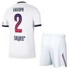 Camisolas Paris Saint-Germain Hakimi 2 Criança 2º Equipamento Alternativa 2026-27 Manga Curta