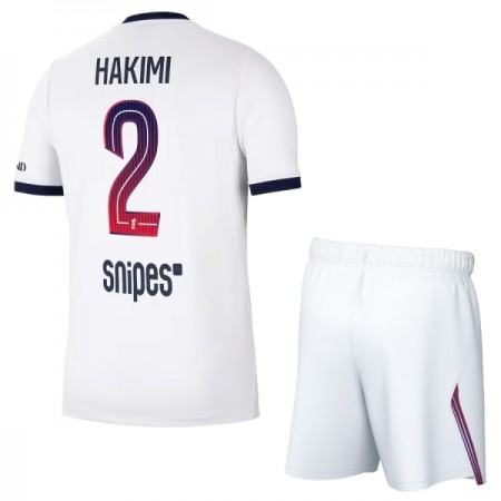 Camisolas Paris Saint-Germain Hakimi 2 Criança 2º Equipamento Alternativa 2026-27 Manga Curta