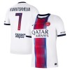 Camisolas Paris Saint-Germain Kvaratskhelia 7 2º Equipamento Alternativa 2026-27 Manga Curta