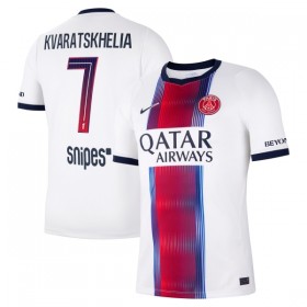 Camisolas Paris Saint-Germain Kvaratskhelia 7 2º Equipamento Alternativa 2026-27 Manga Curta
