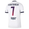 Camisolas Paris Saint-Germain Kvaratskhelia 7 2º Equipamento Alternativa 2026-27 Manga Curta