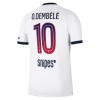 Camisolas Paris Saint-Germain O. Dembele 10 2º Equipamento Alternativa 2026-27 Manga Curta