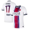 Camisolas Paris Saint-Germain Vitinha 17 2º Equipamento Alternativa 2026-27 Manga Curta Camisolas Paris Saint-Germain Vitinha 17 2º Equipamento Alternativa 2026-27 Manga Curta