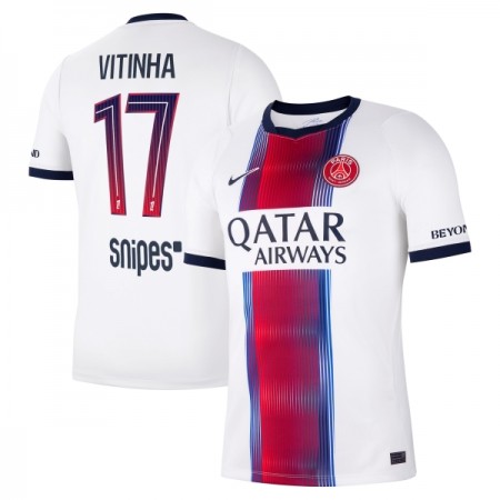 Camisolas Paris Saint-Germain Vitinha 17 2º Equipamento Alternativa 2026-27 Manga Curta Camisolas Paris Saint-Germain Vitinha 17 2º Equipamento Alternativa 2026-27 Manga Curta