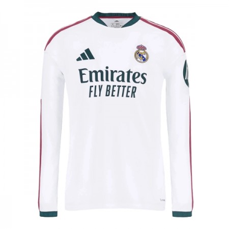 Camisolas Real Madrid 1º Equipamento Principal 2026-27 Manga Comprida Camisolas Real Madrid 1º Equipamento Principal 2026-27 Manga Comprida