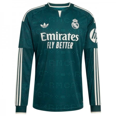 Camisolas Real Madrid 2º Equipamento Alternativa 2026-27 Manga Comprida Camisolas Real Madrid 2º Equipamento Alternativa 2026-27 Manga Comprida