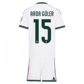 Camisolas Real Madrid Arda Guler 15 Criança 1º Equipamento Principal 2026-27 Manga Curta