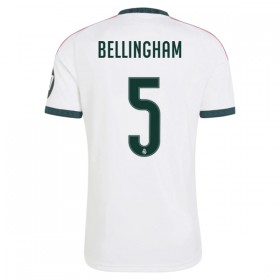 Camisolas Real Madrid Bellingham 5 1º Equipamento Principal 2026-27 Manga Curta