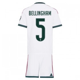 Camisolas Real Madrid Bellingham 5 Criança 1º Equipamento Principal 2026-27 Manga Curta