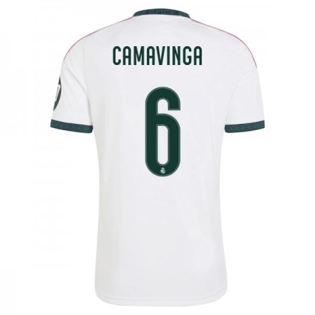 Camisolas Real Madrid Camavinga 6 1º Equipamento Principal 2026-27 Manga Curta Camisolas Real Madrid Camavinga 6 1º Equipamento Principal 2026-27 Manga Curta