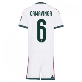 Camisolas Real Madrid Camavinga 6 Criança 1º Equipamento Principal 2026-27 Manga Curta