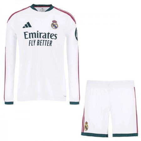 Camisolas Real Madrid Criança 1º Equipamento Principal 2026-27 Manga Comprida Camisolas Real Madrid Criança 1º Equipamento Principal 2026-27 Manga Comprida