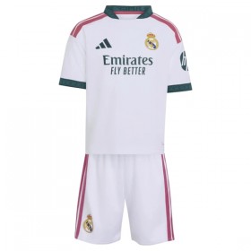 Camisolas Real Madrid Criança 1º Equipamento Principal 2026-27 Manga Curta