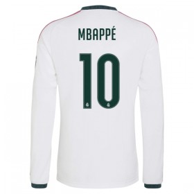 Camisolas Real Madrid Mbappé 10 1º Equipamento Principal 2026-27 Manga Comprida