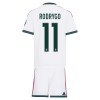 Camisolas Real Madrid Rodrygo 11 Criança 1º Equipamento Principal 2026-27 Manga Curta Camisolas Real Madrid Rodrygo 11 Criança 1º Equipamento Principal 2026-27 Manga Curta