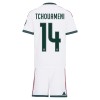 Camisolas Real Madrid Tchouameni 14 Criança 1º Equipamento Principal 2026-27 Manga Curta Camisolas Real Madrid Tchouameni 14 Criança 1º Equipamento Principal 2026-27 Manga Curta