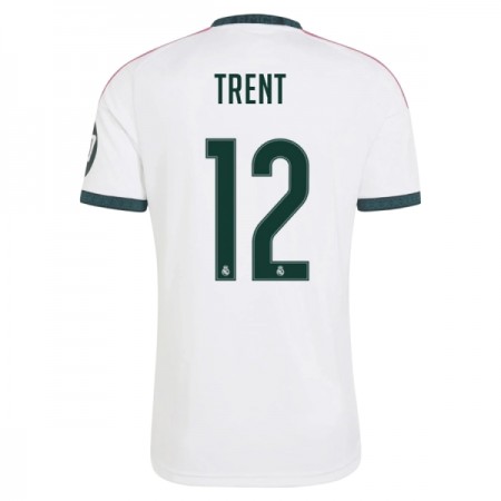 Camisolas Real Madrid Trent Alexander-Arnold 12 1º Equipamento Principal 2026-27 Manga Curta Camisolas Real Madrid Trent Alexander-Arnold 12 1º Equipamento Principal 2026-27 Manga Curta