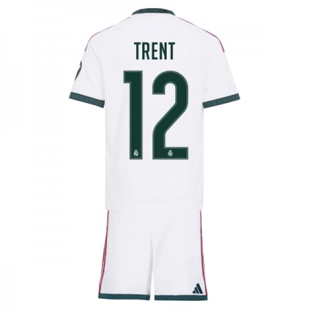 Camisolas Real Madrid Trent Alexander-Arnold 12 Criança 1º Equipamento Principal 2026-27 Manga Curta
